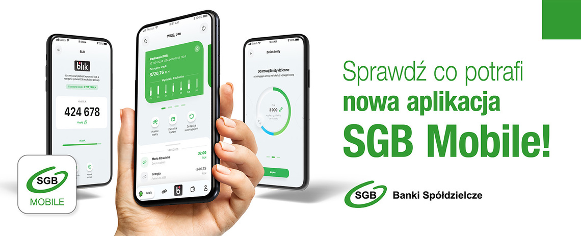 Aplikacja SGB Mobile